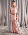 Pink and Aqua Blue