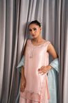 Pink and Aqua Blue