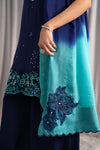 Deep Navy & Aqua