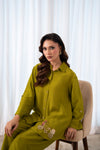 Lime-Cycle Co-ord set